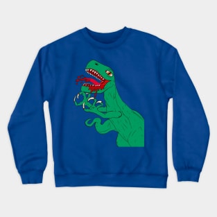 Vicious Velociraptor Raptor Crewneck Sweatshirt